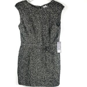 Jennifer Lopez Tweed Fractured Glamour Dress NWT